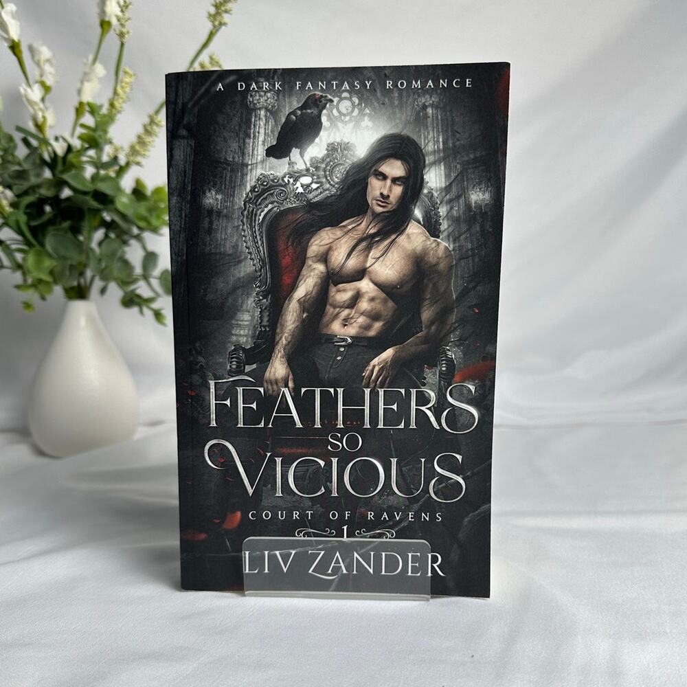 Feathers So Vicious Liv Zander OOP Deluxe Paperback Court of Ravens Dark Romance